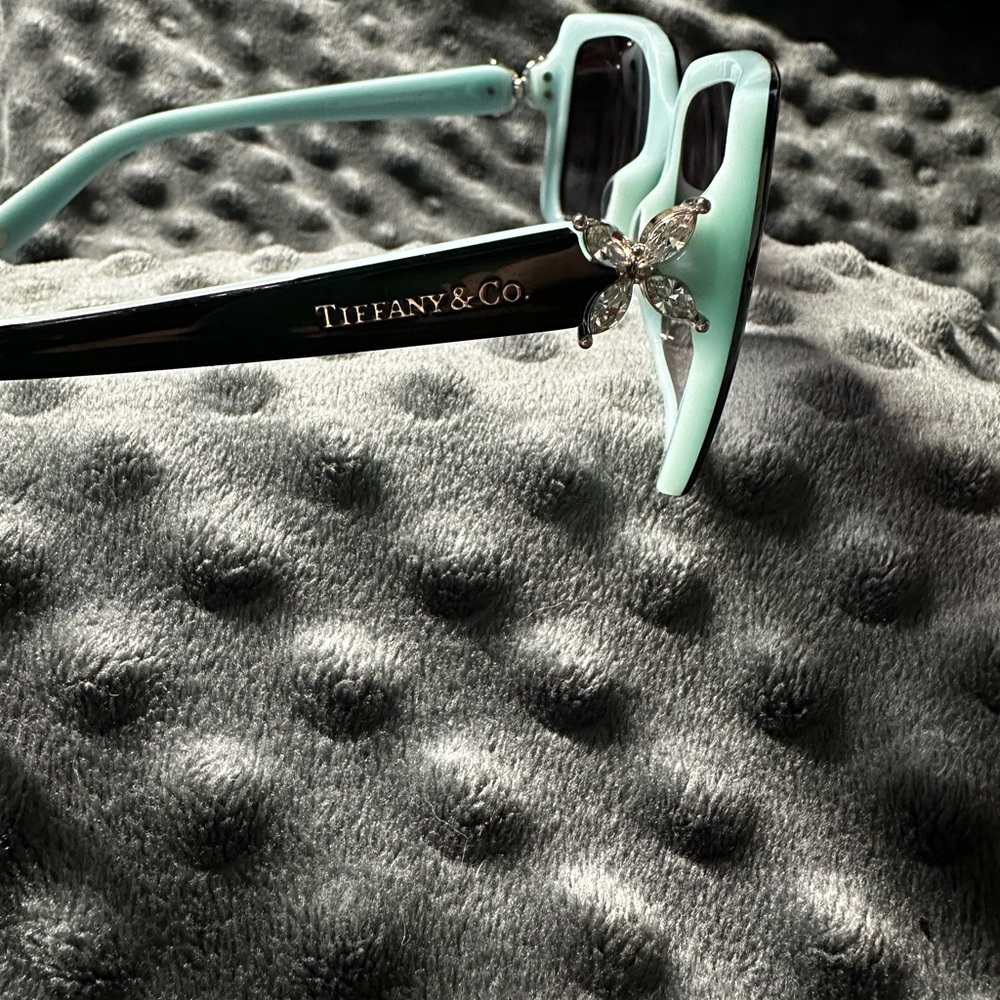 Authentic Tiffany & Co. Rectangle Sunglasses - Picture 2 of 15